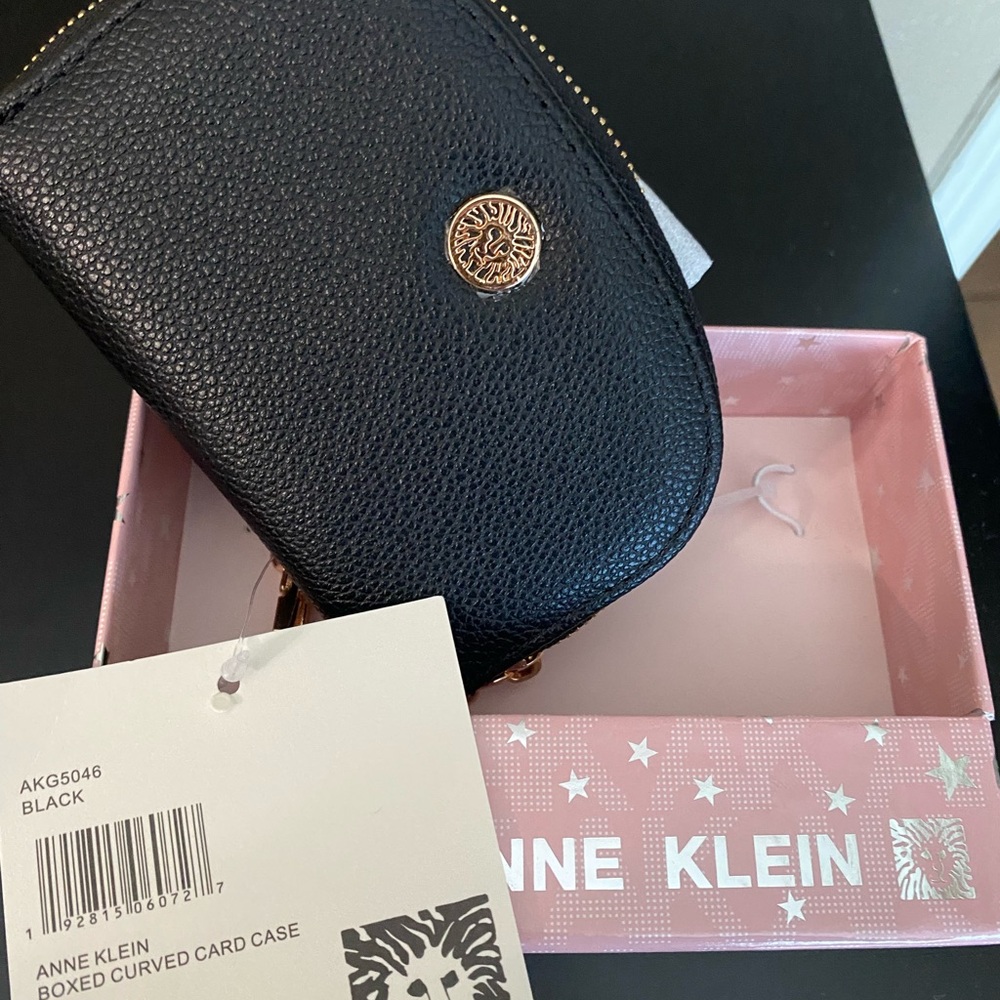 Anne Klein Black Card Case